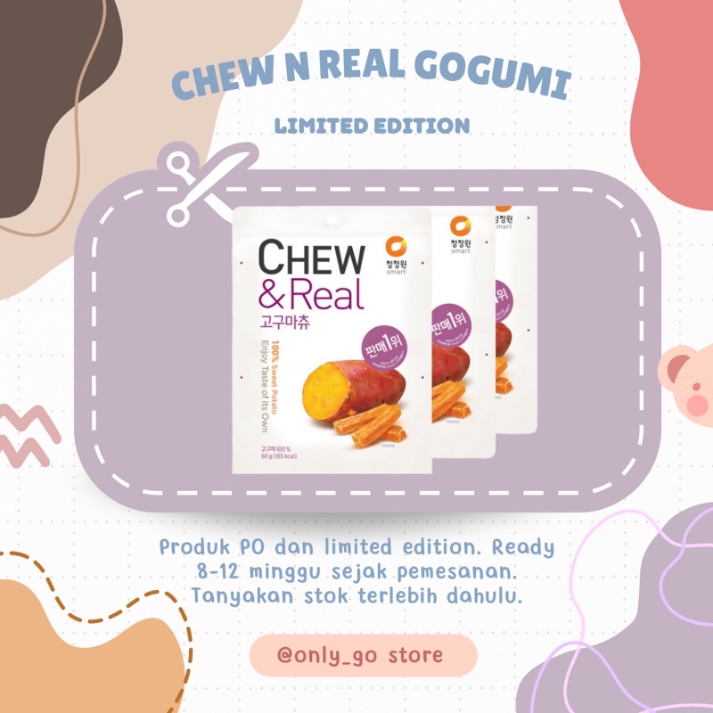

Goguma Chew & Real NCT Version Box