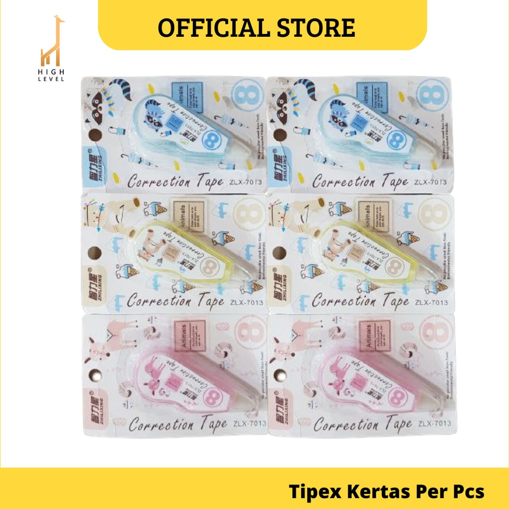 

Correction Tape Pulpen Kecil Warna Random