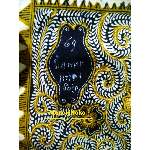Kain Batik Tulis Vintage Danarhadi Solo