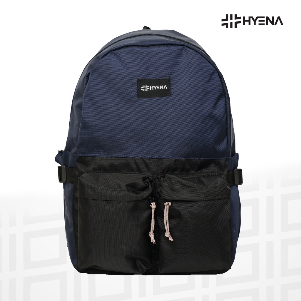 Hyena - Backpack Colyn Series Two Tone Tas Punggung Tas Ransel Unisex Tas Laptop Tas Sekolah Tas Kuliah Pria Wanita (LP68)