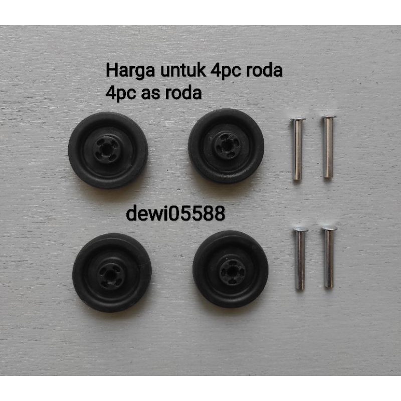 Roda koper, Roda replacement, Roda putar 360, Roda karet, Roda singgel universal