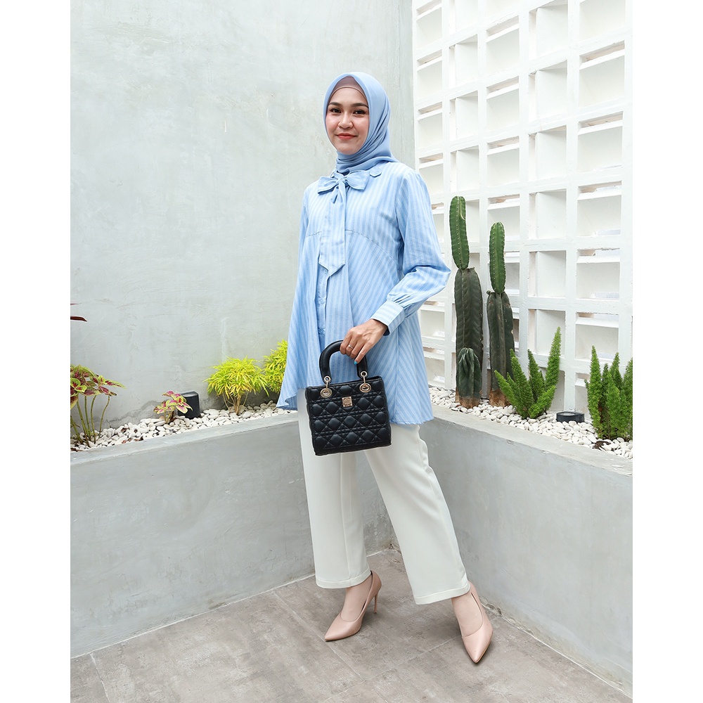 GUMALA Blouse - Baju Kerja Wanita Terbaru by Hijab Mamah icis