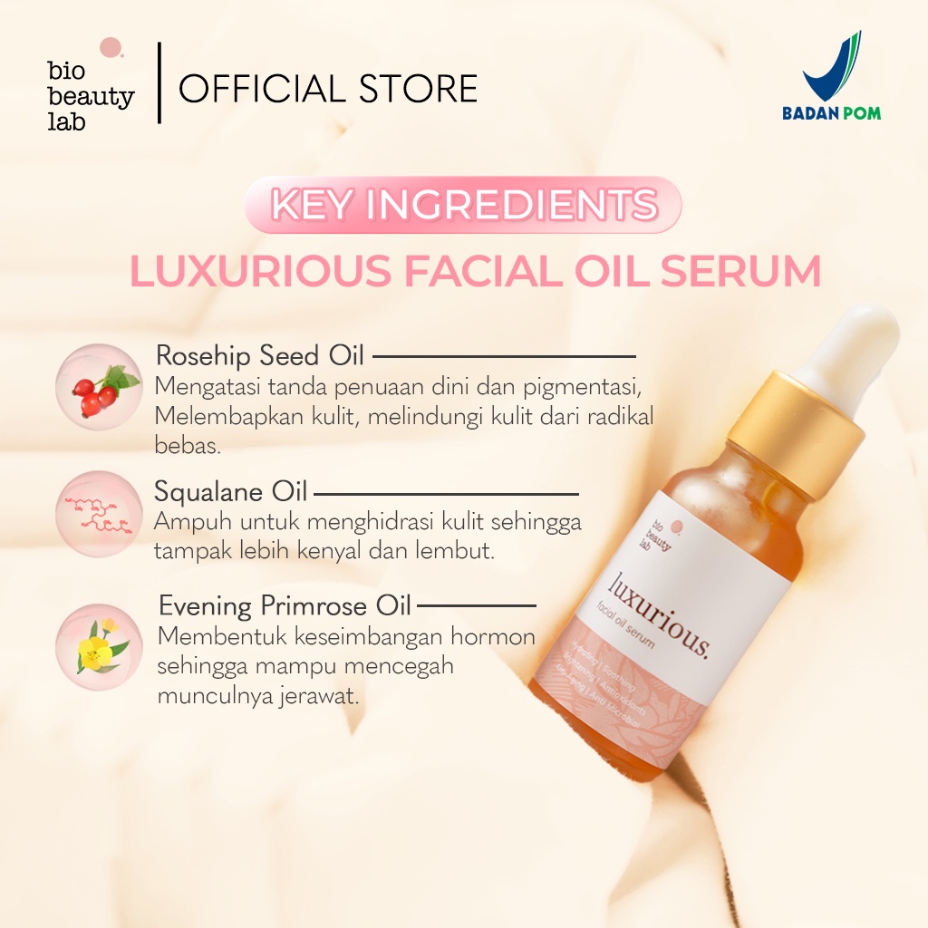 Bio Beauty Lab Paket Reseller 6 Pcs (Luxurious Facial Oil Serum 20ml ) + 6 Pcs (Acne Treatment Facial Oil Serum 20ml )