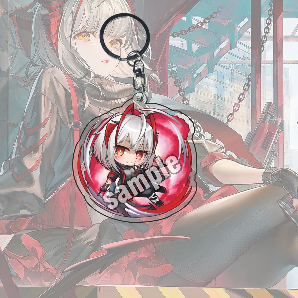 Gantungan Kunci Arknights W 02 - Key Chain - Strap hp - Pinch strap - Gantungan Hp - Souvenir - Ganc