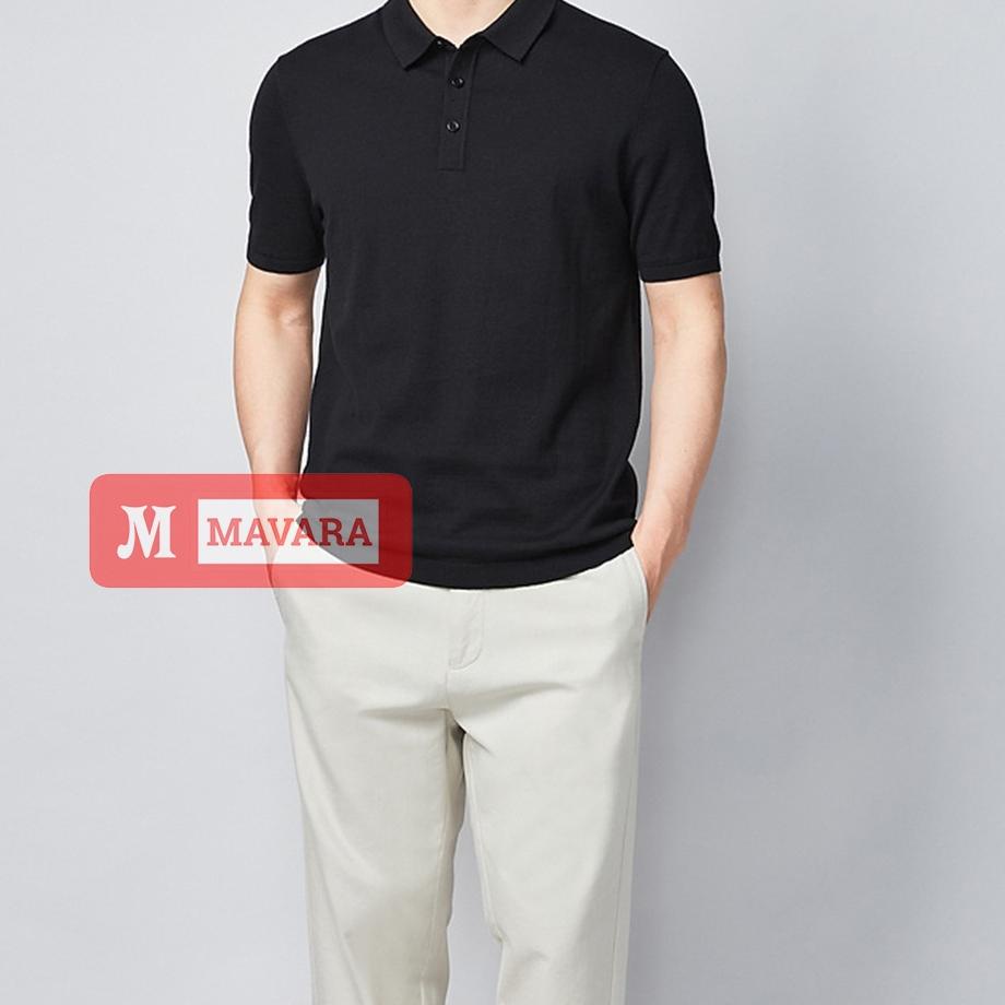 [YE.07Ja23н] MAVARA Polo Shirt / Polo Pria / Kaos Kerah Pria / Kaos Polo / Tshirt Pria