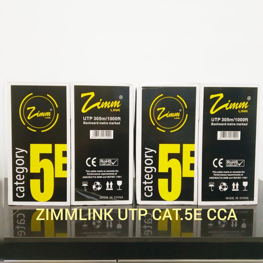 Zimmlink UTP Cat.5e CCA Cablee