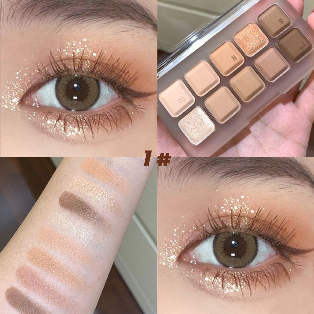 MGL Eyeshadow Keyboard Korean Collection Pigmented 10 Warna