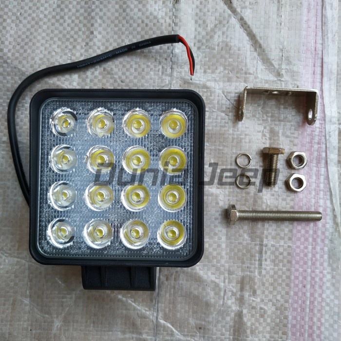 Spot Light Lampu Tembak Sorot Kotak LED 48 Watt