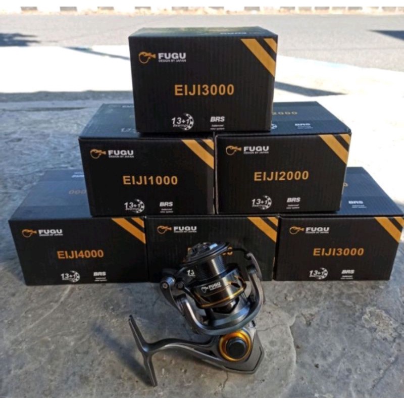 REEL PANCING FUGU EIJI SIZE 1000/2000/3000 ... POWER HENDEL