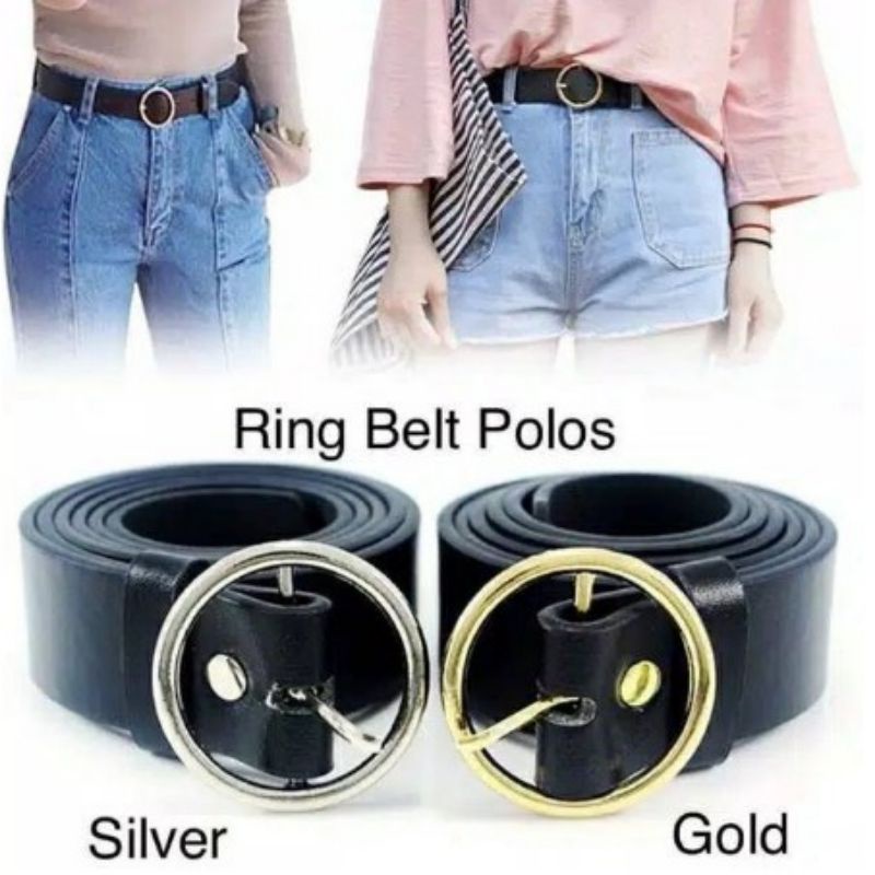 Ikat Pinggang Wanita // Ring Belt Import