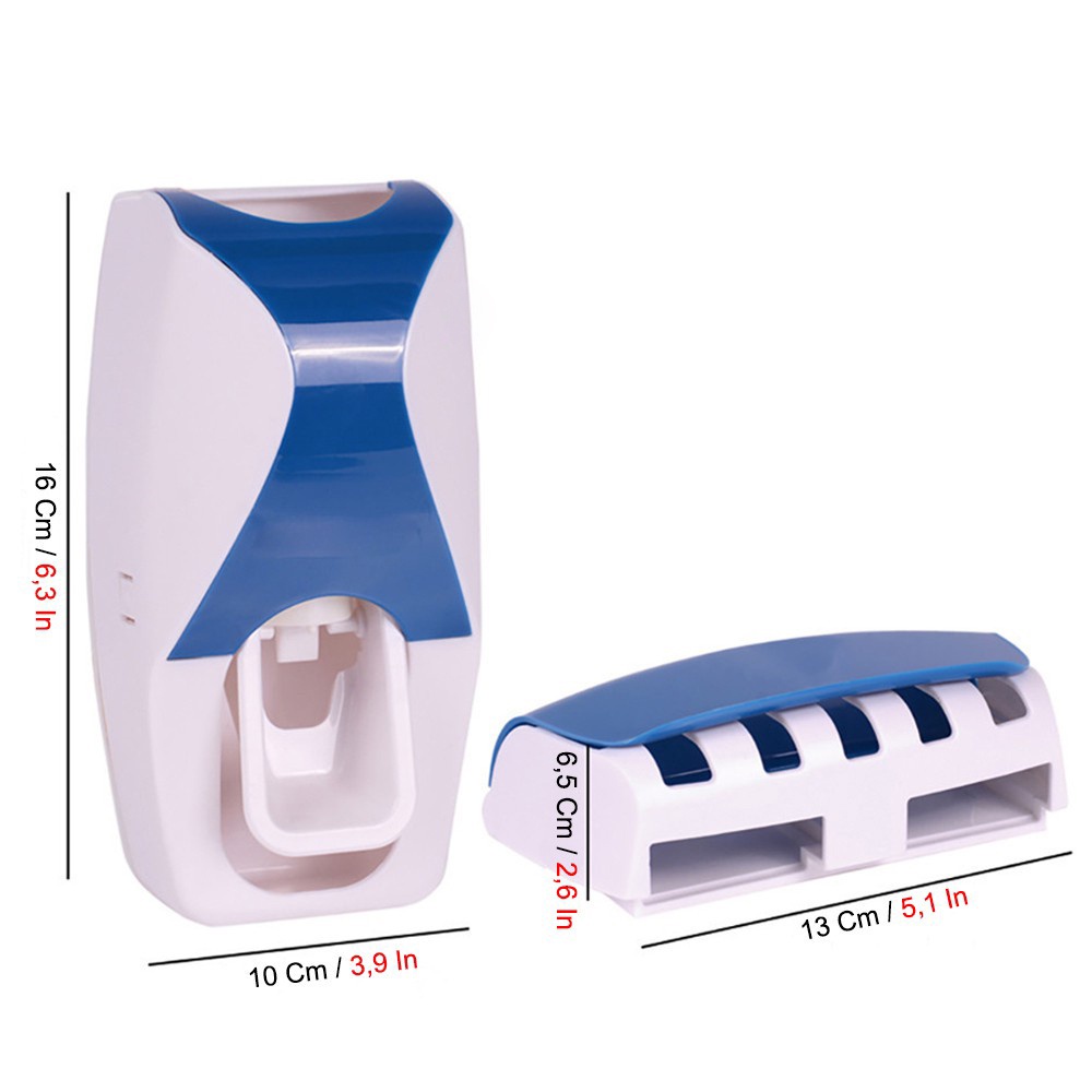 [DZS] DISPENSER ODOL MODEL BARU RAK TEMPAT SIKAT GIGI TOOTHPASTE AUTOMATIC AND BRUSH