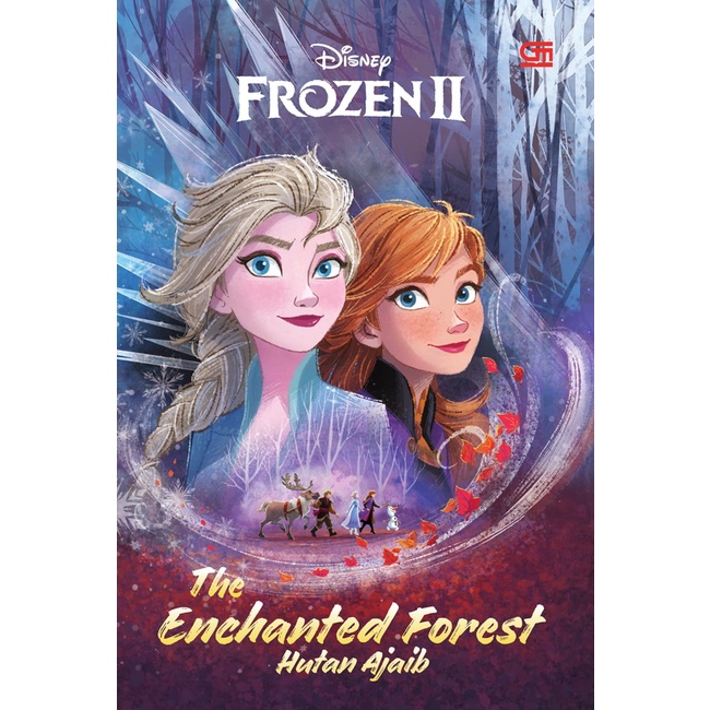 Buku Cerita Novel Anak Frozen 2: The Enchanted Forest (Hutan Ajaib)