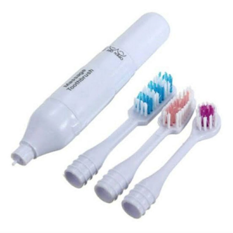 Sikat Gigi Elektrik Sikat Gigi Mini Electric Toothbrush Sikat Gigi Baterai Otomatis