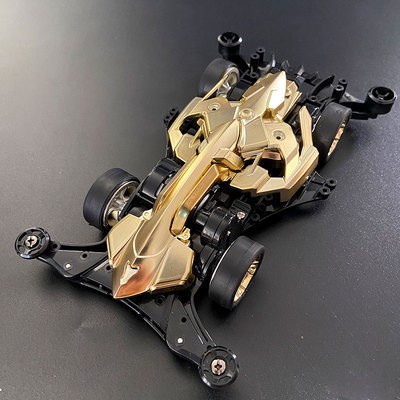 Mini 4wd Merk Daxing Mach Frame Gold Special FM-A Chassis