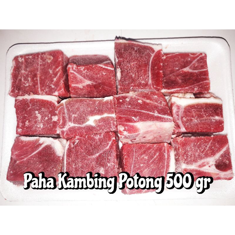 

Paha Kambing Potong 500 gr