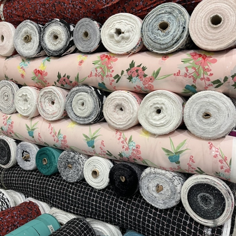 KHUSUS ROLL | Kain ceruty motif - Kain ceruty baby doll - sifon motif