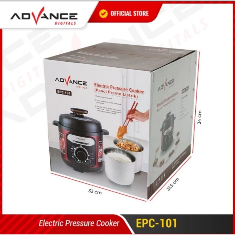 ADVANCE ELECTRIC PRESSURE COOKER EPC-101