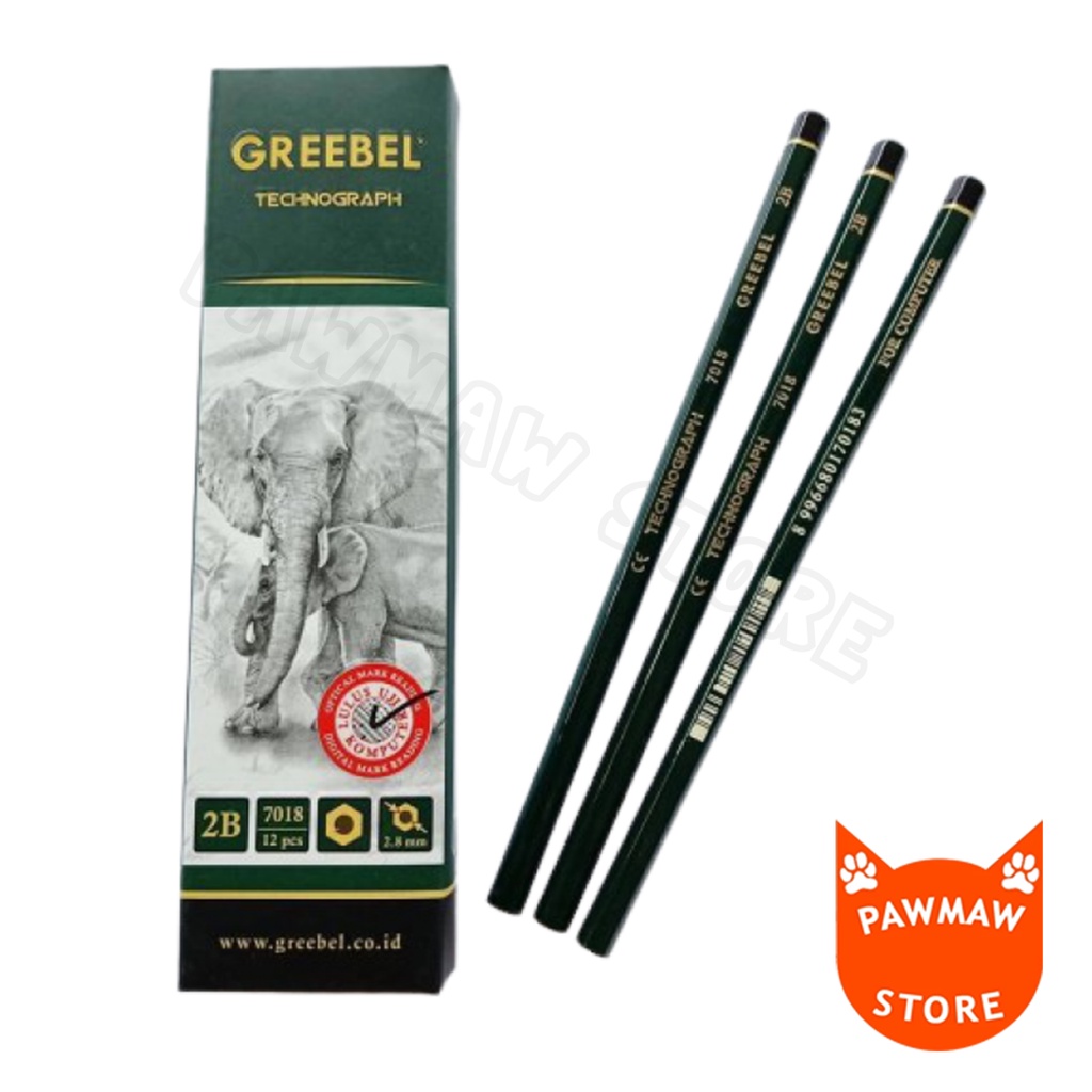 

Pensil GREEBEL 2B ( PACK )