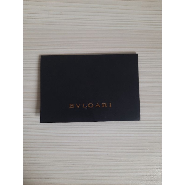 

Envelope bvlgari original / amplop bulgari asli