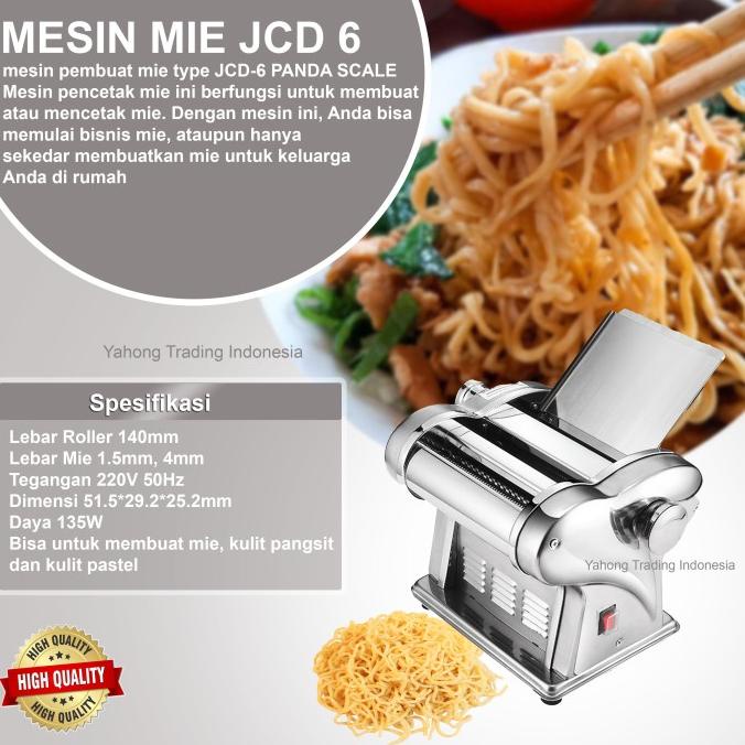 Mesin Giling Mie Listrik /Mesin Pembuat Mie Listik Pd-Jcd-6