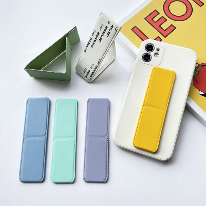T&amp;Y Stand Holder Stand Magnetic Universal Phone Grip Hand 2 IN 1 Grip Polos Warna Warni Sandaran HP
