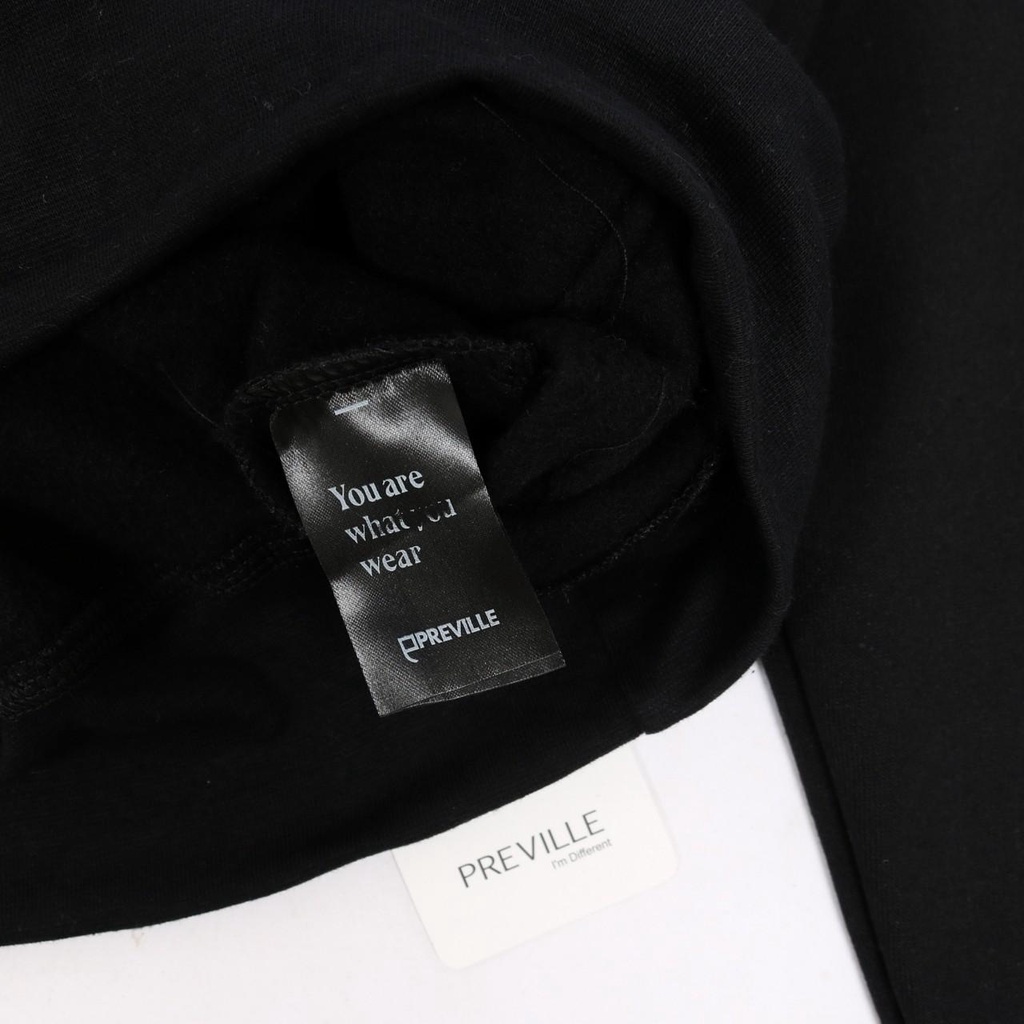 Jaket Hoodie Pria Wanita PREVILLE HUMAN Good Brand Quality Casual