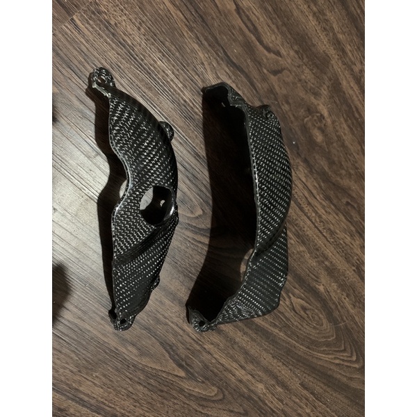 Cover blok mesin crf carbon kevlar