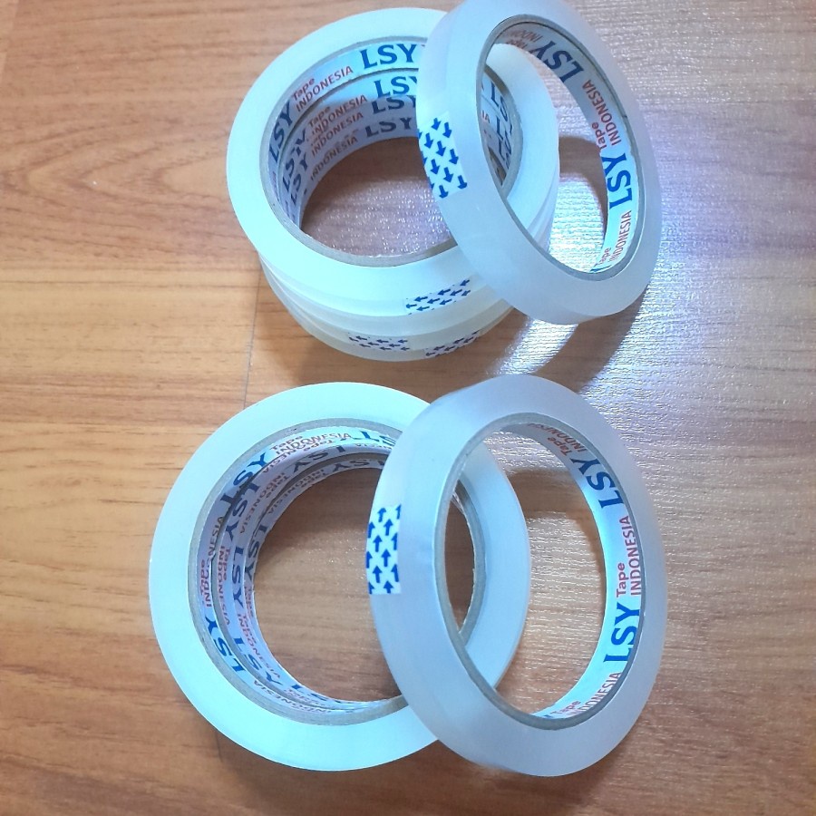 LAKBAN BENING/ISOLASI BENING 12 MM LSY TAPE INDONESIA