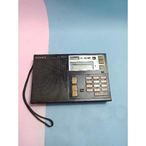 radio sony icf-7600d