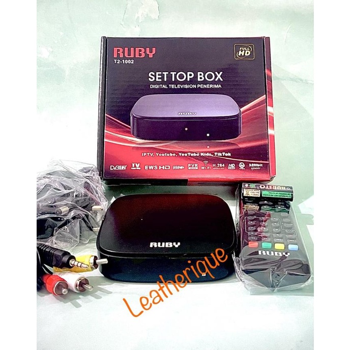 RUBY STB SET TOP BOX TV DIGITAL