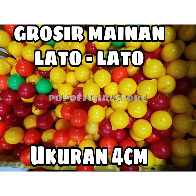 GROSIR 50pcs  MAINAN LATO LATO/ LATTO LATTO ISI 50 pcs TERMURAH