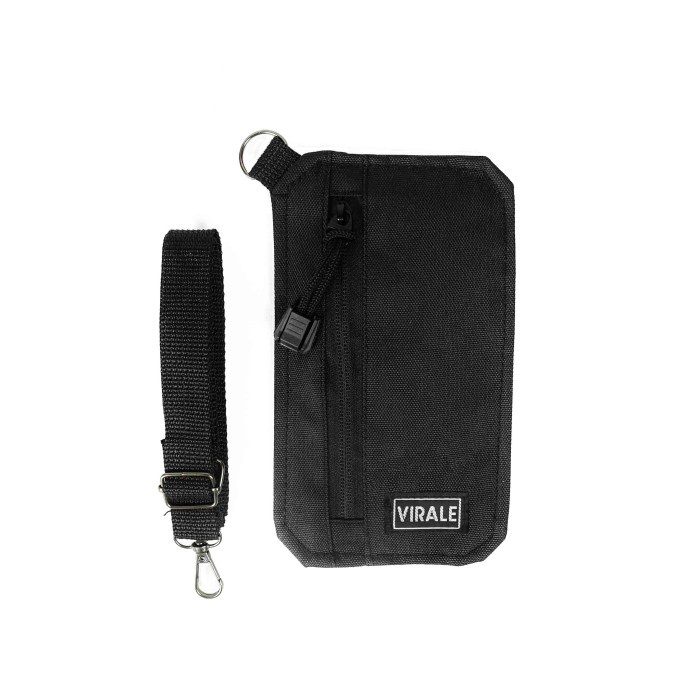 Tas Kalung Dompet Pria Tempat HP Murah Sacko - Hitam