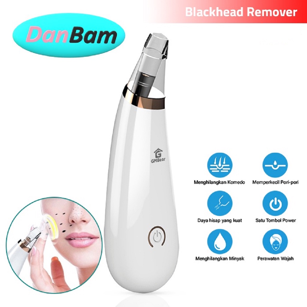 GM Bear Alat Pembersih dan Penyedot Komedo - Blackhead Remover