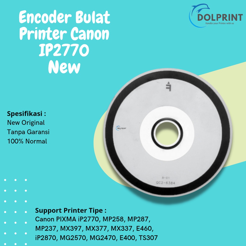Encoder Bulat Canon iP2770 MP258 MP287 Encoder Disk Canon 2770 New Original