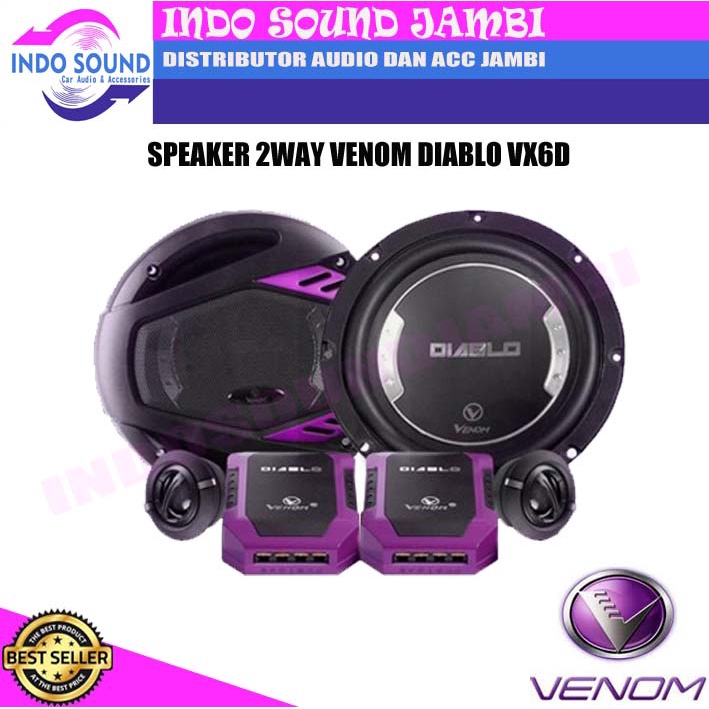 SPEAKER 2WAY/SPLIT VENOM DIABLO VX6D