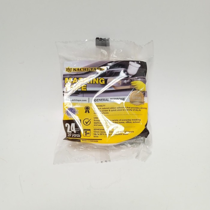 

24 MM / NACHI Isolasi Selotip Lakban Bolak Balik Side Tape Pcs