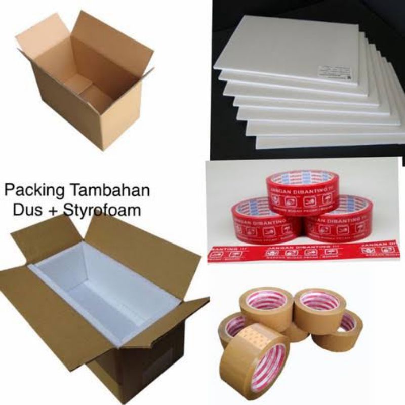 

Packing Tambahan Kardus Dan sterofoam
