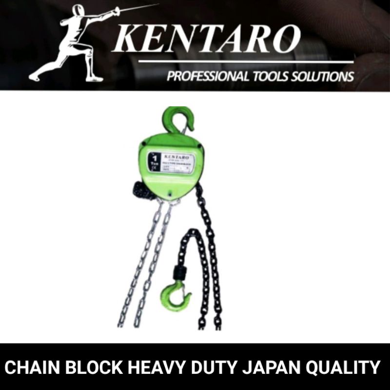 chain block 3TON X 5METER heavy duty kentaro Japan quality