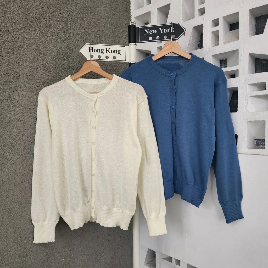 [CYC | COD] Outwear Uniklo Outer | Rajut Cardigan Wanita Trendy Murah