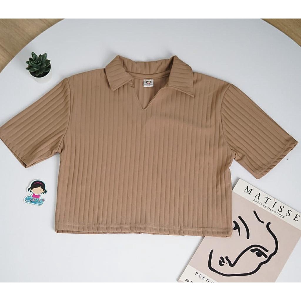 GFS DISTY HORNET KNIT TOP KAOS WANITA
