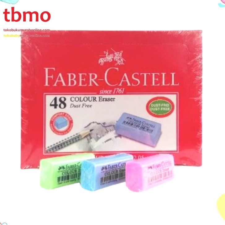 

TBMO ERASER COLOUR FABER-CASTEL 187205 / PENGHAPUS