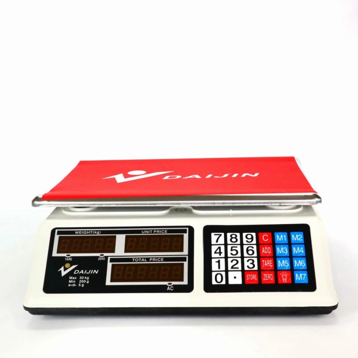 Timbangan Timbangan Digital 30Kg Daijin