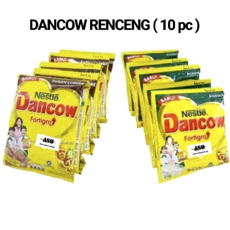 

atk34 DANCOW fortigro susu bubuk RENCENG ( ISI 10 ) .,,.,.,
