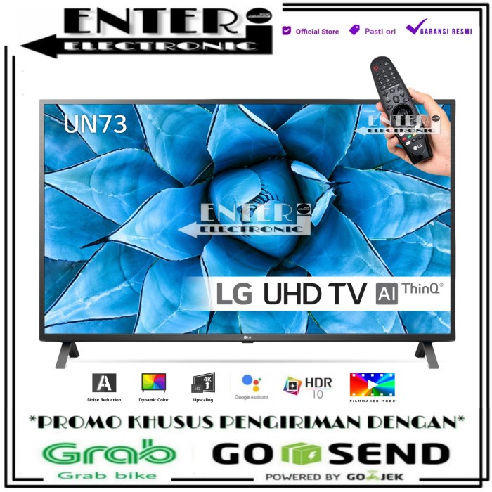 ✿ BISA COD✿ LG LED TV 43UN7300 - SMART TV 43 INCH 4K HDR MAGIC REMOTE 43UN7300PTC