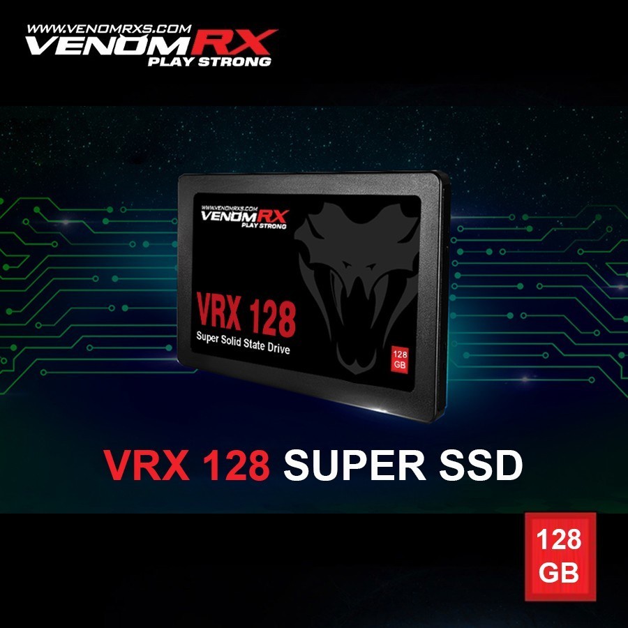SSD VenomRX VRX SUPER SSD 128GB 256GB 512GB 1TB 2.5" Inch SATA III