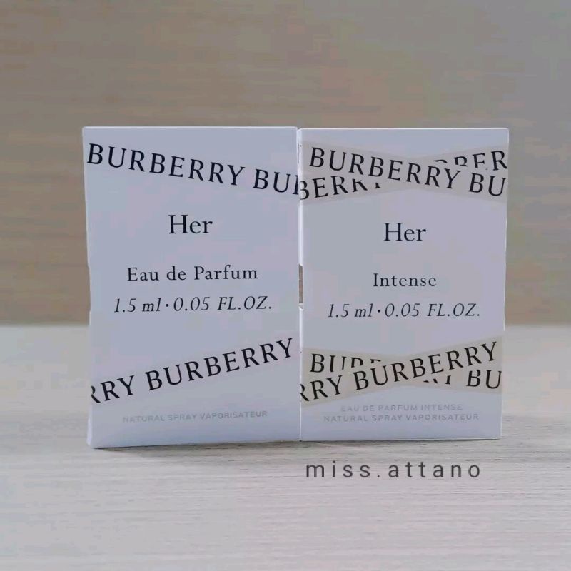 Parfum Miniatur Original / Vial Burberry Her EDP / EDP Intense