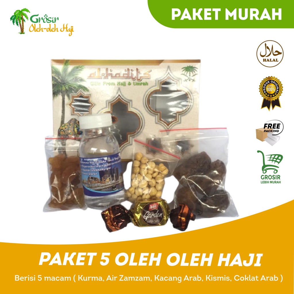 Paket Hampers  oleh oleh haji dan umroh  souvenir haji dan umroh +cokelat Arab