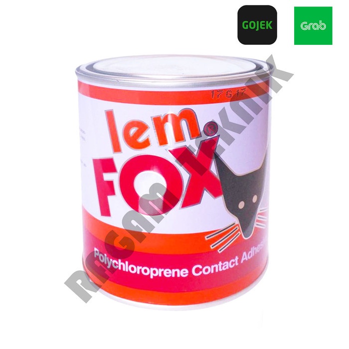 Lem Lem Fox Kuning Cair Aibon Glue 1 Kg Kaleng Serbaguna Karpet Kayu