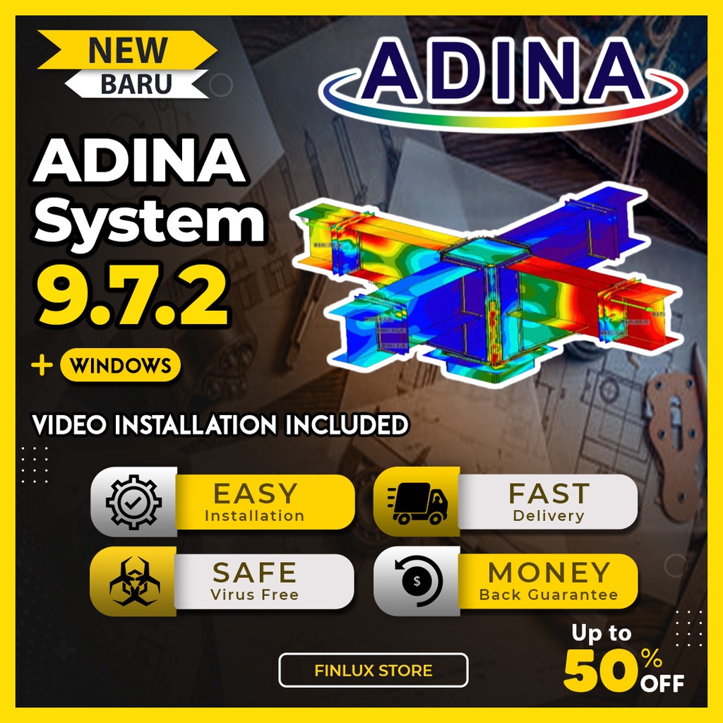 

[VIDEO] ADINA Systm 9.7.2 Ltst Updt 2022 Lftm Fr Wndws (64-Bt)