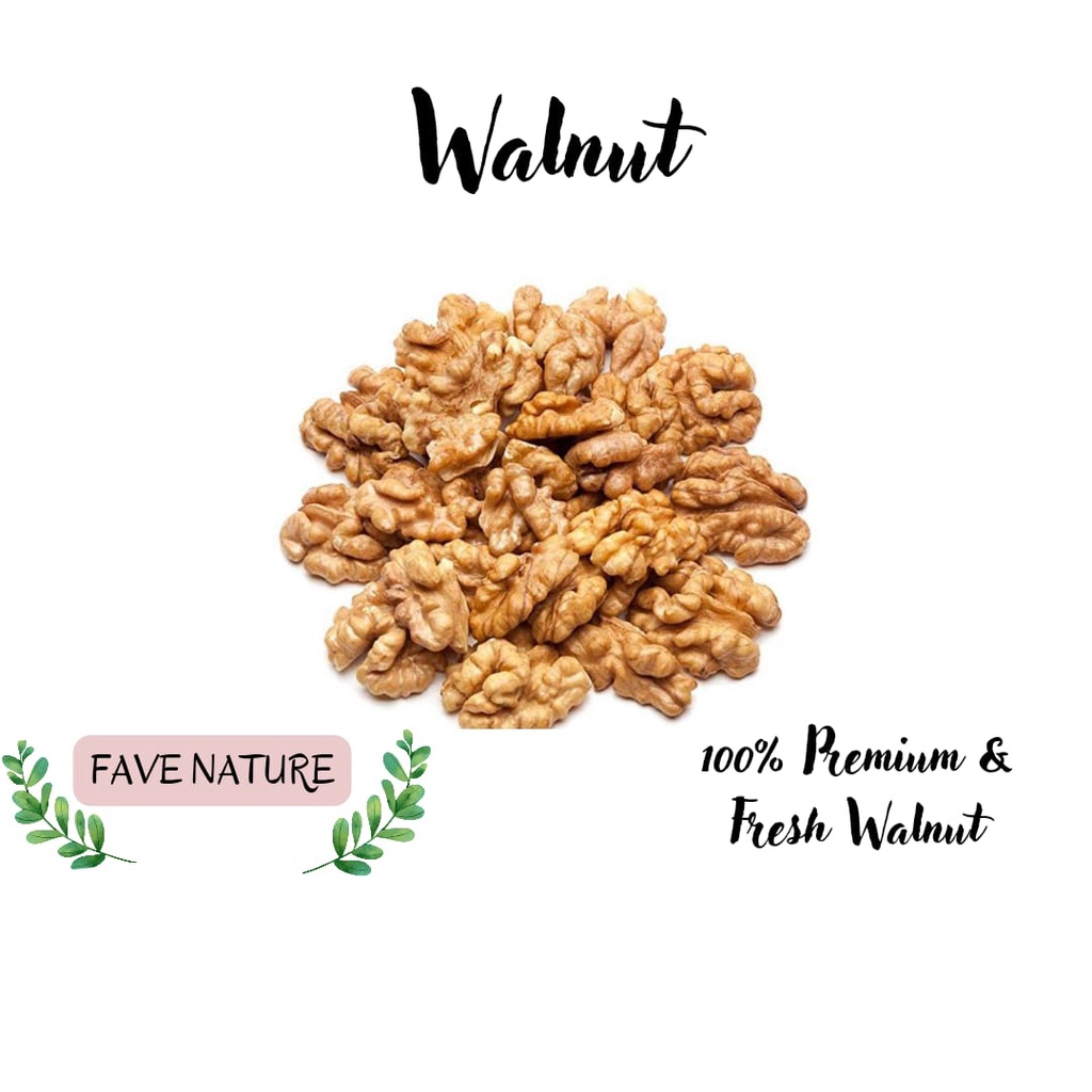 

Kacang Walnut(kenari) premium 1KG